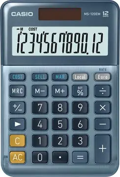 [MS120EM] Casio calcularice de bureau MS-120EM