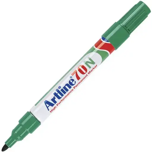 [70V] Artline Marqueur permanent 70N Vert
