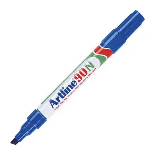 [90B] Artline Marqueur permanent 90N bleu 