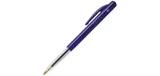 [M10MB] Bic stylo bille M10 Clic, 0,4 mm, pointe moyenne, bleu
