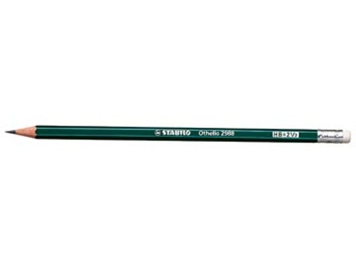 [282-HB] Stabilo Othello 2988 - Crayon - Graphite - Avec gomme 282/HB
