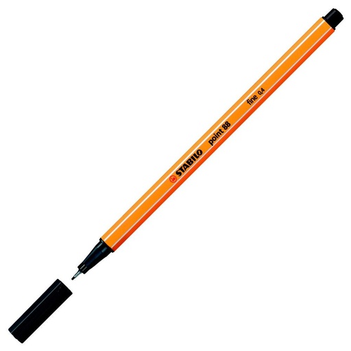 [SO1059395] Stylo feutre Stabilo Point 88 - pointe fine - noir- 88/46 