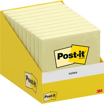 [6820CY] POST-IT NOTES, 100 FEUILLES, FT 76 X 76 MM, JAUNE CANARI (CANARY YELLOW)
