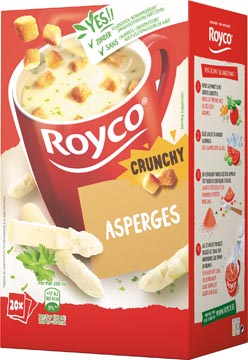 [46560] ROYCO MINUTE SOUP ASPERGES, PAQUET DE 20 SACHETS
