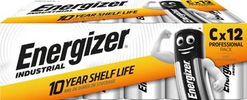 [E1070] ENERGIZER INDUSTRIAL C/LR14/E93, 12 PIÈCES 