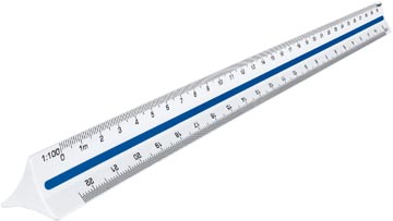 [AO240011] MAPED ÉCHELLE DE RÉDUCTION, ORANGE, ÉCHELLES 1:20, 1:25, 1:50, 1:75, 1:100, 1:125 