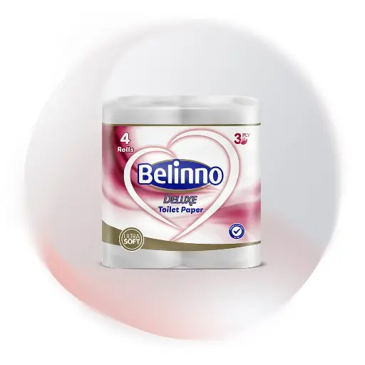 [2073 Bellino] Papier toilettes 3 plis 32 rouleaux
