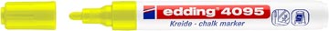 [4095NG] EDDING MARQUEUR CRAIE, E-4095, NEON JAUNE 