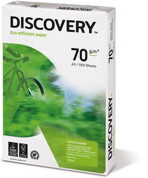 [DIS70A3] DISCOVERY PAPIER REPROGRAPHIQUE FT A3, 70 G, PAQUET DE 500 FEUILLES 