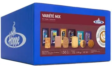 [336630] HOPPE BISCUITS MIX VARIÉTÉ, BOÎTE DE 150 PIÈCES 