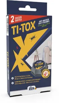 [R052] RIEM TI-TOX BOÎTE ANTI-FOURMIS, 2 PIÈCES 